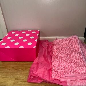 PINK by Victoria’s Secret Polka Dot Gift Box and Tissue Paper